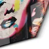 DEQOART Glasbild Echtglas 40x35 cm 'Farbenfrohe Diva' Produktbild-Vorschau 4