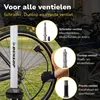 Dunlop Digitale Fietspomp met Drukmeter - Fiets Pomp Productafbeelding-voorbeeld 4
