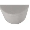 Dunken Pouf, Hocker mit Aufbewahrung Ø51cm Teddystoff weiß. Produktbild-Vorschau 7