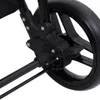 vidaXL 3-in-1 Kinderwagen Hellgrau und Schwarz Stahl Produktbild-Vorschau 12
