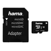 A black microSD card adapter and a black microSD card are shown against a white background. Voir les images du produit