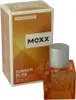 A bottle of Mexx Summer Bliss Eau de Toilette for Him and its packaging are displayed against a white background. Produktbild-Vorschau