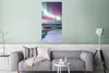 MuchoWow® Poster Nordlichter - Eis - Schnee 60x120 cm - Produktbild-Vorschau 5