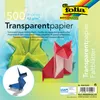 folia Transparentpapier-Faltbl„tter, 200 x 200 mm Náhled obrázku produktu 5