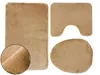 Badematte Badteppich WC-Garnitur Lombok Beige 3 TLG 50x80 Produktbild-Vorschau 1