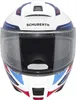 Kask Schuberth C5 Omega, biały/czerwony/niebieski, 2XL (63) Podgląd zdjęcia produktu 3