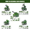 Robot transformátor v 5 vojenských vozidlách, Linomag®, Náhľad obrázku produktu 2
