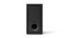 The back of a black LG soundbar is shown against a white background. Voir les images du produit