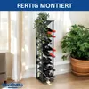 DanDiBo Portabottiglie in metallo nero in piedi 96693 Anteprima dell’immagine prodotto 11