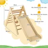 2 in 1 Kletterdreieck mit Rutsche, Indoor Klettergerüst, Produktbild-Vorschau 6