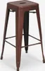 sgabello da bar in metallo dal design industriale 78cm in Anteprima dell’immagine prodotto 7