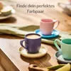 Espressotassen Farbig Pastel Matt 6er Set Produktbild-Vorschau 7