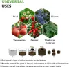 5 sacs à plantes en tissu, sac à plantes rectangulaire Voir les images du produit 11