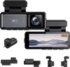 A product shot of a dashcam system with multiple components displayed. Produktbild-Vorschau