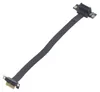 Prodlužovací kabel PCIe 3.0 1x na 1x, 8 Gb/s, 20 cm, 90° Náhled obrázku produktu 4