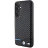 A black carbon fiber textured phone case with BMW M branding. Náhled obrázku produktu