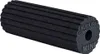 A black foam roller with textured grooves. Anteprima dell’immagine prodotto