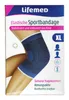 KNIEBANDAGE elastisch Blau Gr. XL Sportbandage Kniebandagen Produktbild-Vorschau 3