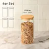 Praknu Vorratsgläser mit Deckel Luftdicht - Vorratsdosen Produktbild-Vorschau 2