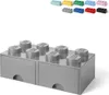 LEGO(R) pojemnik klocek z szufladami ósemka szary Podgląd zdjęcia produktu 13