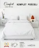 Pościel  160x200 cm 2x 70x80 Jednokolorowa gładka Comfort Podgląd zdjęcia produktu 2