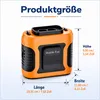 Outdoor Gürtelventilator tragbar mit Halsband Clip 100 Produktbild-Vorschau 2