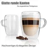 BigDean 6 Stück doppelwandige Latte Macchiato Gläser mit Produktbild-Vorschau 6