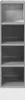 vidaXL Unterschrank Riga Betongrau 20x44,5x81,5 cm Produktbild-Vorschau 4