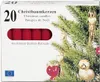 Baumkerze 9,6 cm Ø1,2 cm rot 20 Pack 445791 4009207223027 Voir les images du produit 2