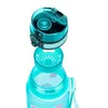 A disassembled teal water bottle with a rainbow pattern inside. Podgląd zdjęcia produktu