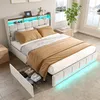 UnboxG Polsterbett 180x200cm mit USB und Steckdosen, Produktbild-Vorschau 14
