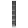 Kleiderschrank Grau Sonoma 30x50x200 cm Holzwerkstoff Produktbild-Vorschau 4