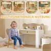 Ensemble de bureau pour enfants AIYAPLAY, comprenant un Voir les images du produit 4