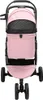 vidaXL Poussette pliante pour animaux rose 78 x 54 x 101 cm Voir les images du produit 6