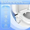 Dusch WC Bidet Aufsatz Toilette Intimdusche Doppel Düse Produktbild-Vorschau 4