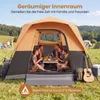 COSTWAY campingtent voor 6 personen, opzet tent met Productafbeelding-voorbeeld 3