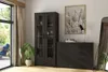 Wohnzimmer-Set "C" Futura schwarz Produktbild-Vorschau 1