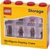 LEGO Minifiguren Display Case 8 rot, Aufbewahrungsbox Produktbild-Vorschau 14