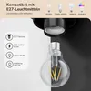 EDISHINE Wandlampe Außen, Wandleuchte mit Klarglas, IP44 Produktbild-Vorschau 3