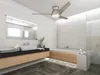 Elstead Eris leiser Deckenventilator mit LED Licht Ø152cm Produktbild-Vorschau 3