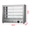 4 étages de chauffe-plats Vitrine chauffante pour Voir les images du produit 10