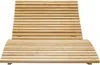 Home Deluxe Lettino in legno ondulato WOLGA - 120 cm | Anteprima dell’immagine prodotto 7
