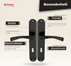 DOMINO Türgriff 72 Drückergarnitur BB-Buntbart Set | Produktbild-Vorschau 7