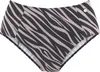 LASCANA Highwaist-Bikini-Hose Kaa schwarz-bedruckt Größe 34 Produktbild-Vorschau 1