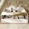 Divano letto Flieks 140x190 cm con USB e Type-C, letto Anteprima dell’immagine prodotto 4