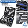 Bituxx coffret à cliquet 82pcs noir MS-13373 Voir les images du produit 4