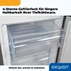 Exquisit Kühl-Gefrierkombination KGC265-70-010D inoxlook | Produktbild-Vorschau 6