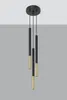 Závěsné stropní svítidlo Tuba 3x G9 Tubular Overhang Black Náhled obrázku produktu 15