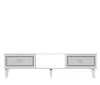 Skye Decor, Nil - White, Silver, szafka pod telewizor, Podgląd zdjęcia produktu 6