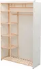 vidaXL Šatní skříň látka a borovice 110 x 40 x 170 cm Náhled obrázku produktu 2